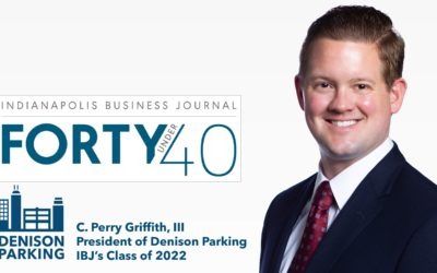 Denison Parking’s President, C. Perry Griffith III, is in IBJ’s Forty Under 40