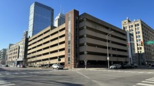 Picture of the parking garage: The Whit Pulliam Square Parking Garage 167 E Vermont Street Indianapolis IN 46204